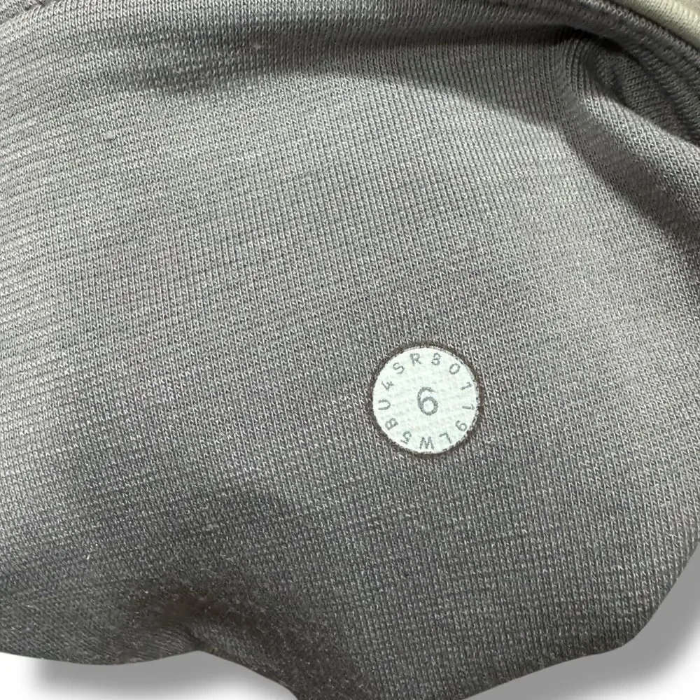 Lululemon Wunder Train Mesh Panel Leggings Gray 6 Gym Core Training Fit